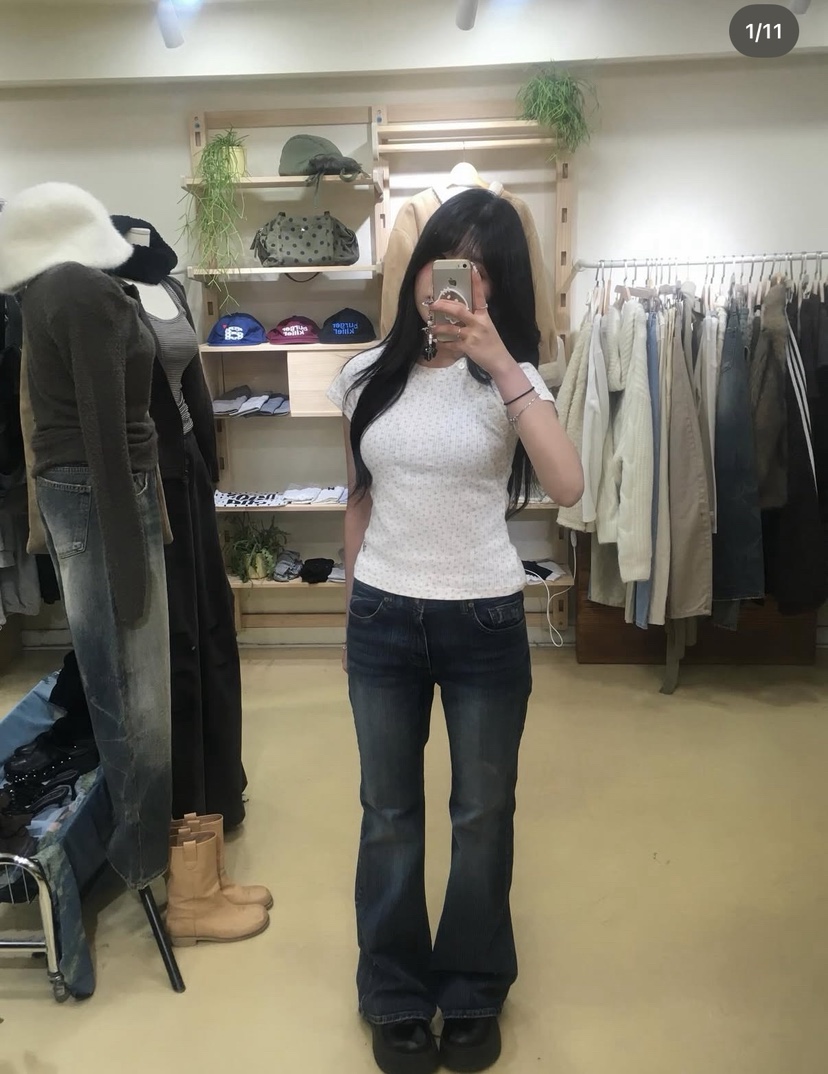 SEOLO東大門直郵㊣女士新款休閑人氣26春夏熱賣時尚T恤紐扣Seolo seoulT恤