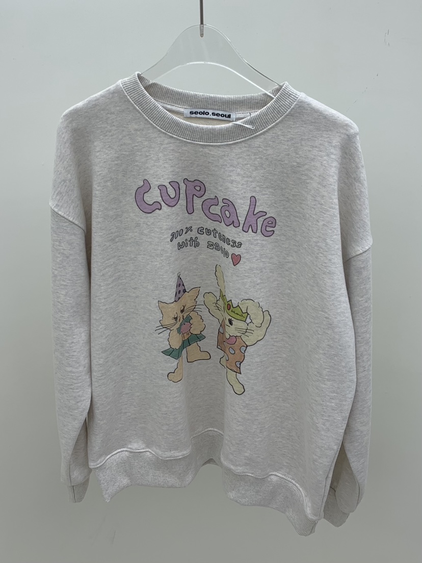 SEOLO㊣東大門代購女裝新款職業26春夏休閑人氣時尚真品衛衣Seolo seoul衛衣圖色1