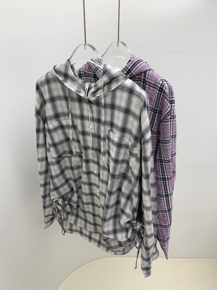 SEOLO㊣東大門實拍女士新款職業休閑人氣時尚襯衫蕾絲衫連帽衫Seolo seoul襯衫/蕾絲衫