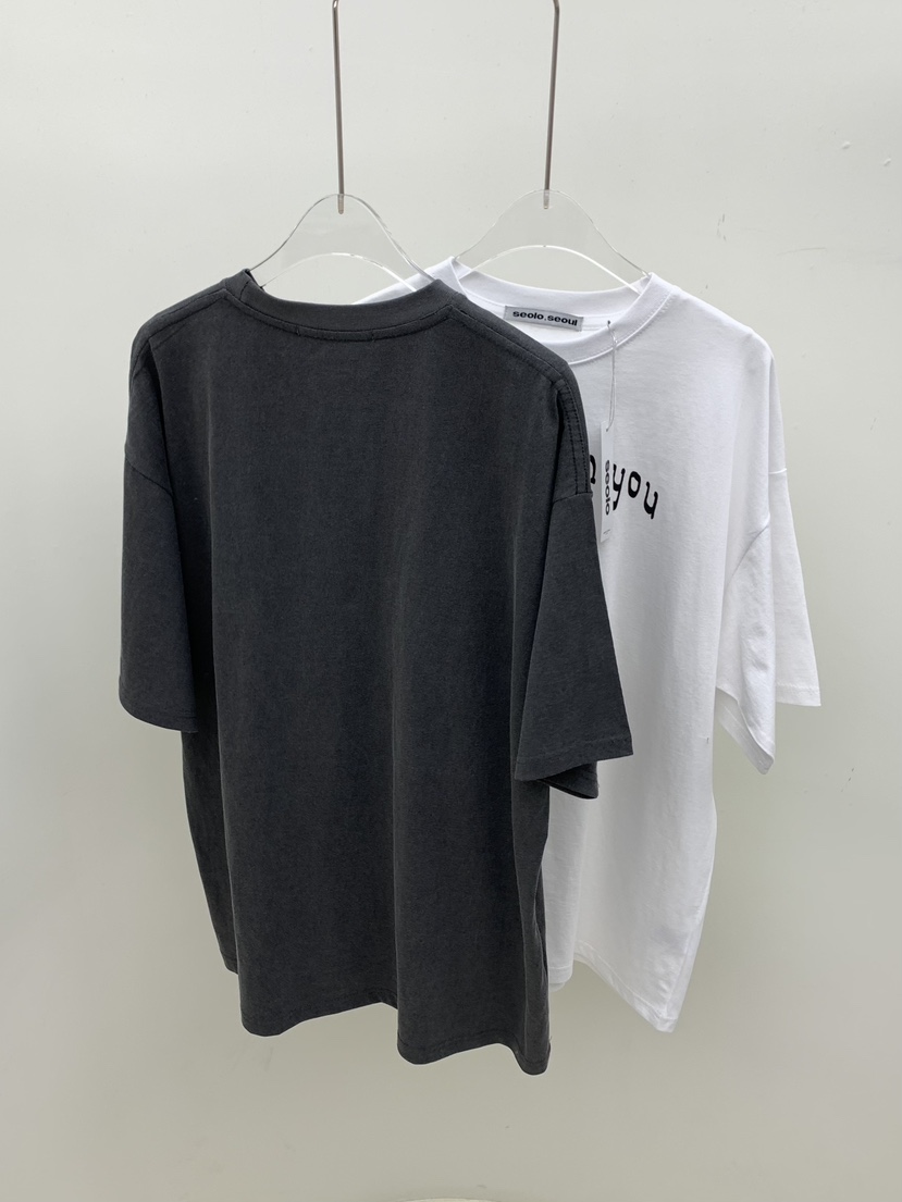 SEOLO東大門直郵㊣女裝新款26春夏真品人氣職業時尚休閑T恤Seolo seoulT恤
