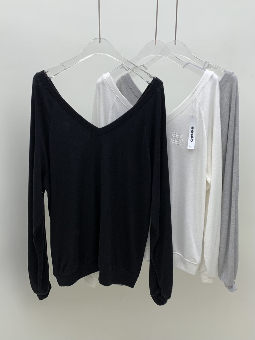 SEOLO韓國代購㊣女士新品推薦熱賣時尚休閑人氣26春夏針織衫Seolo seoul針織衫