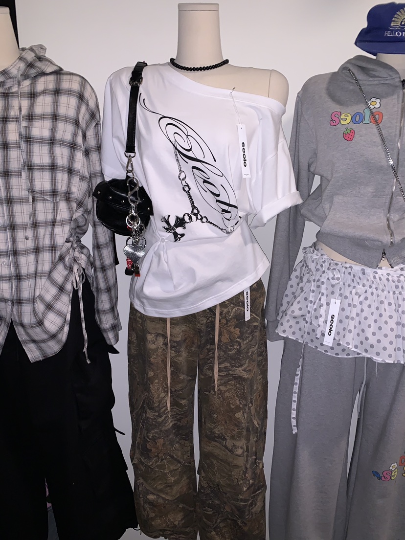 SEOLO㊣東大門實拍女士新品人氣26春夏時尚熱賣推薦真品休閑褲Seolo seoul休閑褲