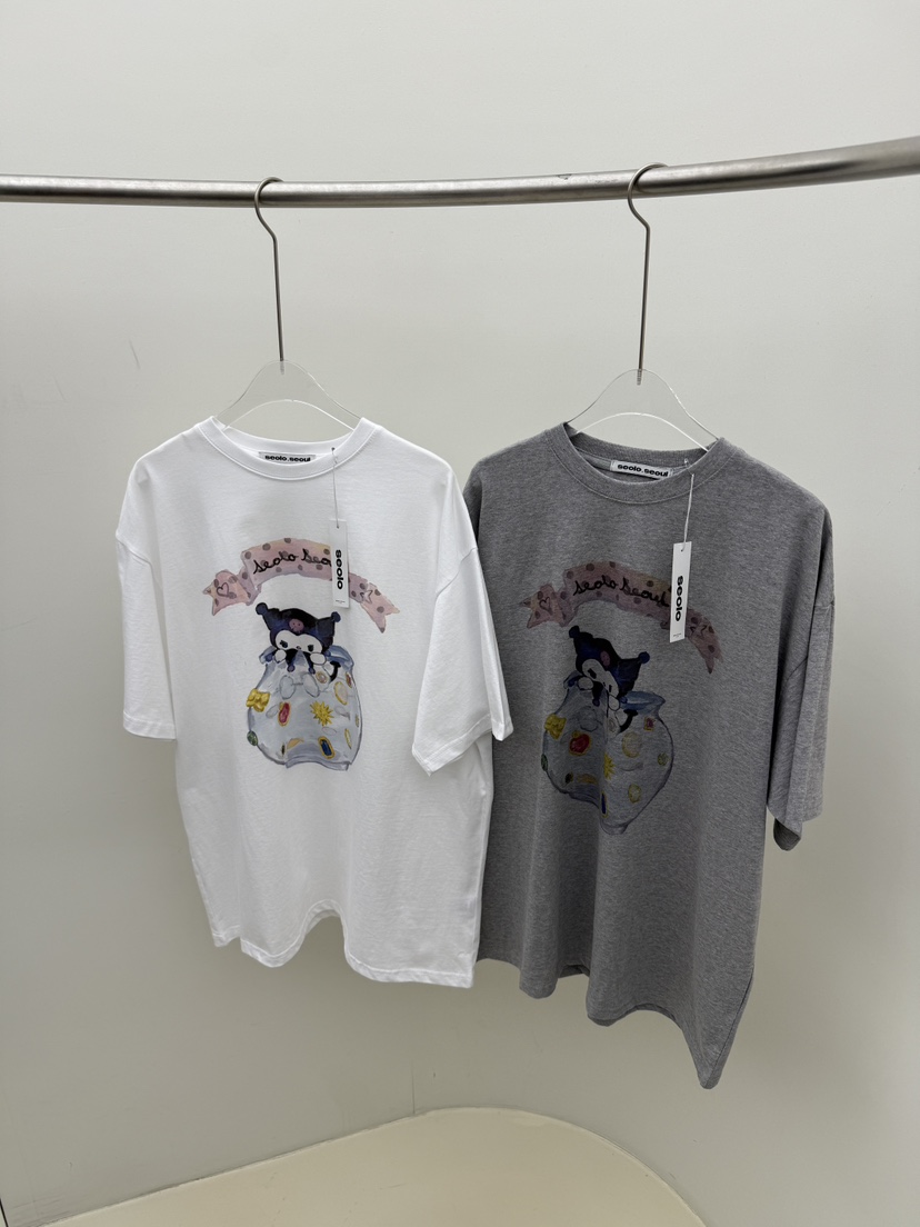 SEOLO韓國直郵㊣女士新款熱賣推薦時尚休閑26春夏職業真品T恤Seolo seoulT恤