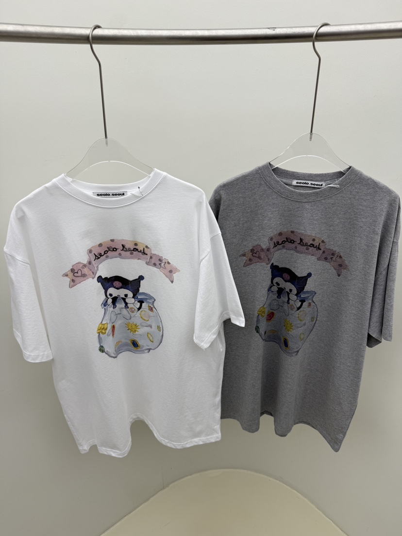 SEOLO韓國直郵㊣女士新款熱賣推薦時尚休閑26春夏職業真品T恤Seolo seoulT恤
