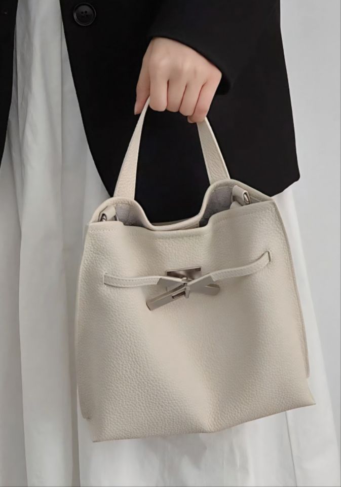 TROUVAILLE韓國代購㊣女士新款職業26春夏人氣單肩斜跨包牛皮TROUVAILLE單肩/斜跨包