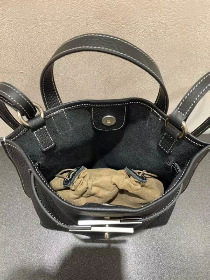 TROUVAILLE韓國代購㊣女士新款職業26春夏人氣單肩斜跨包牛皮TROUVAILLE單肩/斜跨包