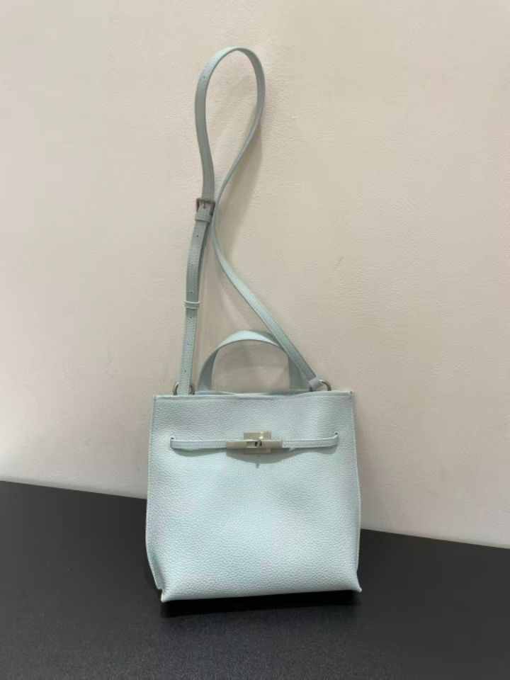 TROUVAILLE韓國代購㊣女士新款職業26春夏人氣單肩斜跨包牛皮TROUVAILLE單肩/斜跨包圖色1