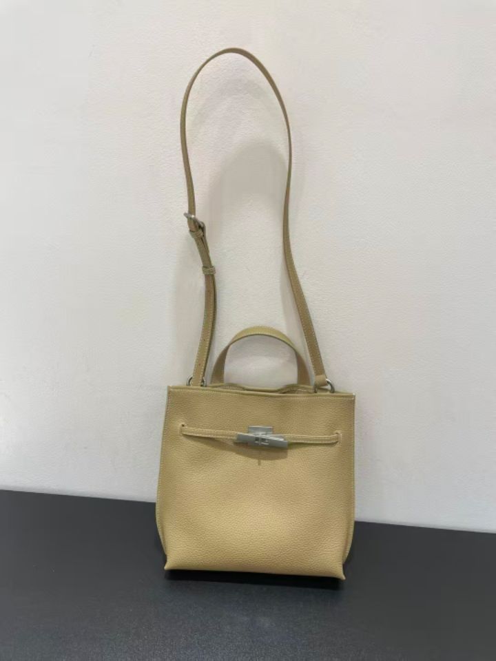 TROUVAILLE韓國代購㊣女士新款職業26春夏人氣單肩斜跨包牛皮TROUVAILLE單肩/斜跨包圖色2