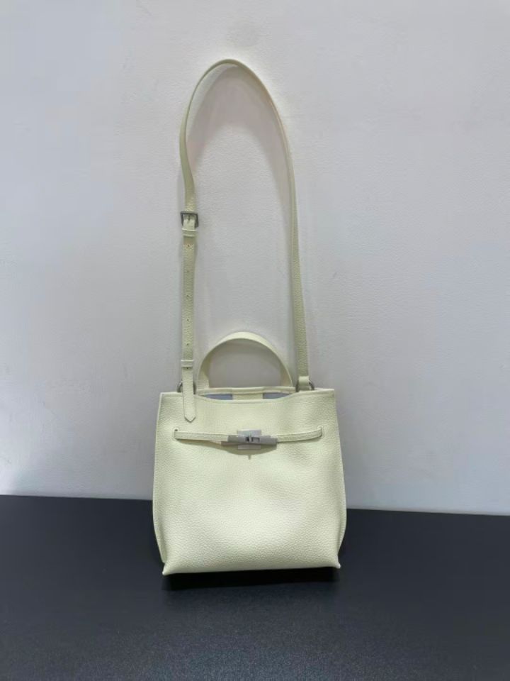 TROUVAILLE韓國代購㊣女士新款職業26春夏人氣單肩斜跨包牛皮TROUVAILLE單肩/斜跨包圖色3