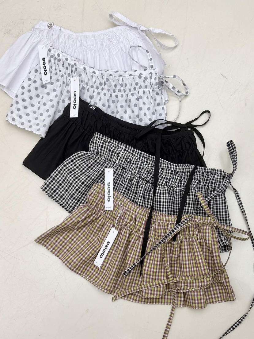 SEOLO東大門直郵㊣女裝新款人氣時尚真品26春夏職業熱賣短裙Seolo seoul短裙