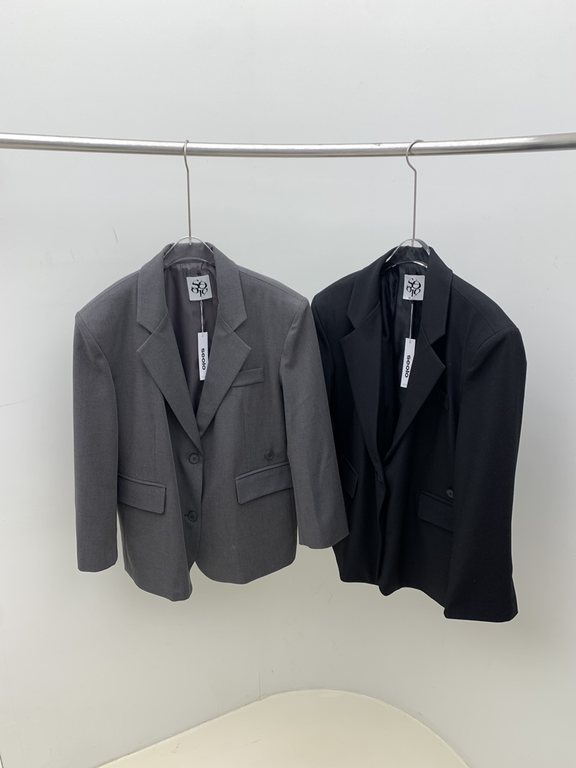 SEOLO㊣東大門實拍女裝新款職業26春夏推薦時尚休閑熱賣夾克Seolo seoul夾克