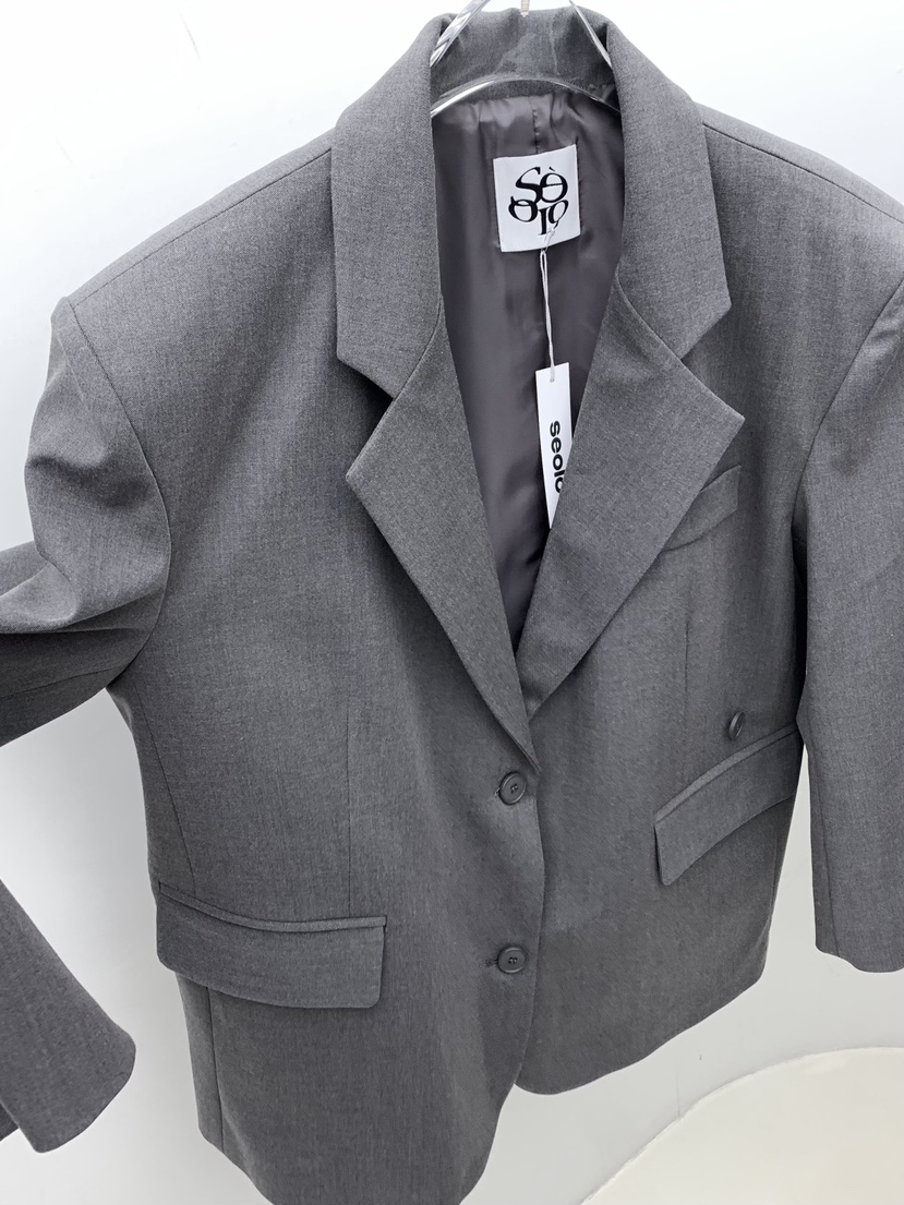 SEOLO㊣東大門實拍女裝新款職業26春夏推薦時尚休閑熱賣夾克Seolo seoul夾克