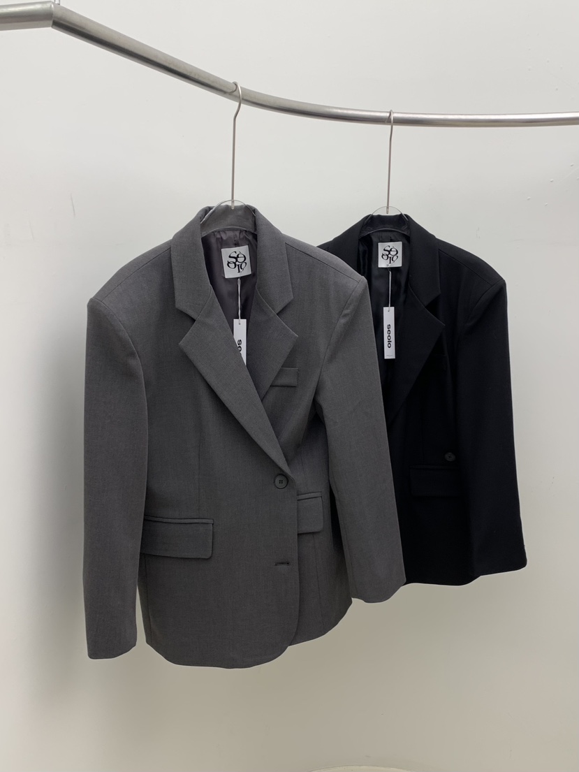 SEOLO㊣東大門實拍女裝新款職業26春夏推薦時尚休閑熱賣夾克Seolo seoul夾克