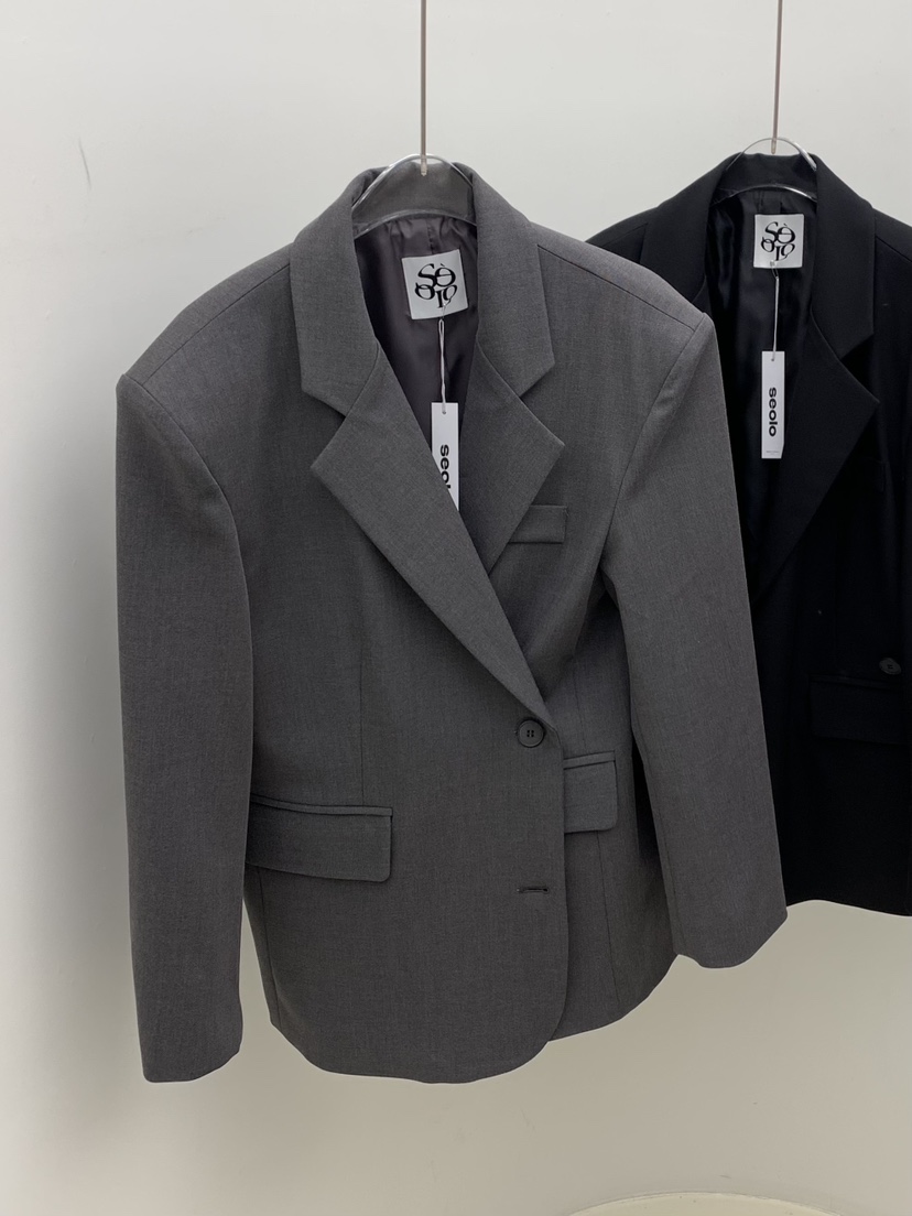 SEOLO㊣東大門實拍女裝新款職業26春夏推薦時尚休閑熱賣夾克Seolo seoul夾克