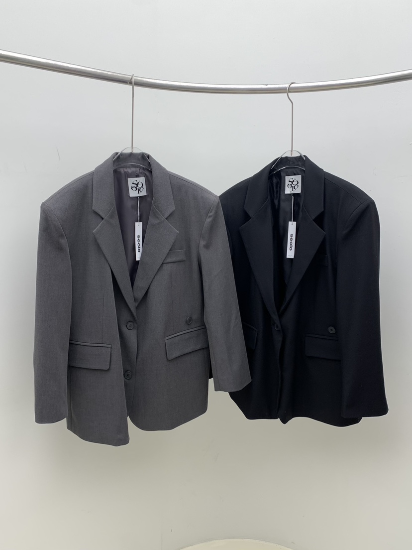 SEOLO㊣東大門實拍女裝新款職業26春夏推薦時尚休閑熱賣夾克Seolo seoul夾克