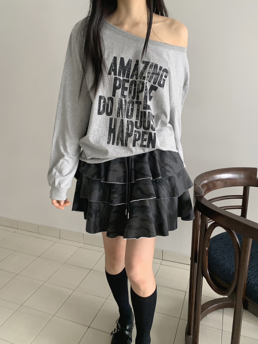 RE:OPENING㊣東大門代購女士新品職業26春夏時尚人氣長袖T恤RE:OPENING長袖T恤