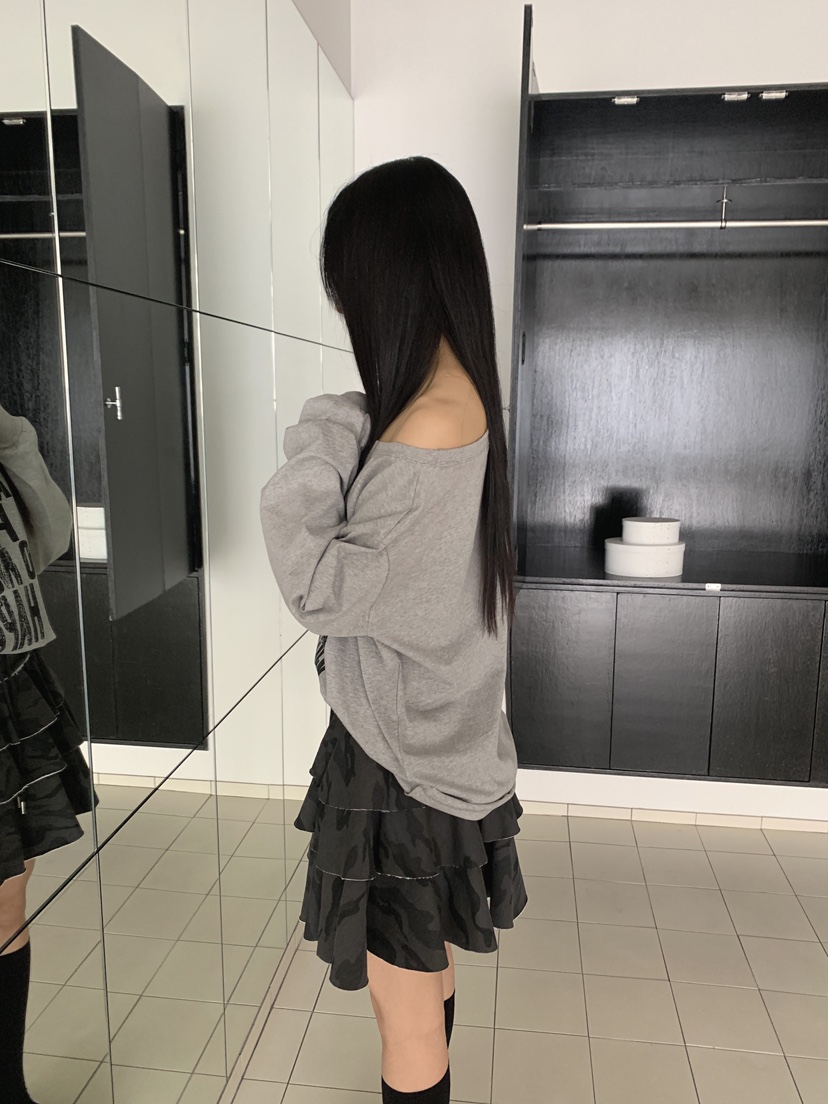 RE:OPENING㊣東大門代購女士新品職業26春夏時尚人氣長袖T恤RE:OPENING長袖T恤