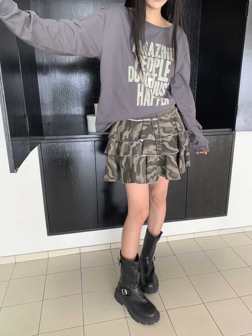 RE:OPENING㊣東大門代購女士新品職業26春夏時尚人氣長袖T恤RE:OPENING長袖T恤