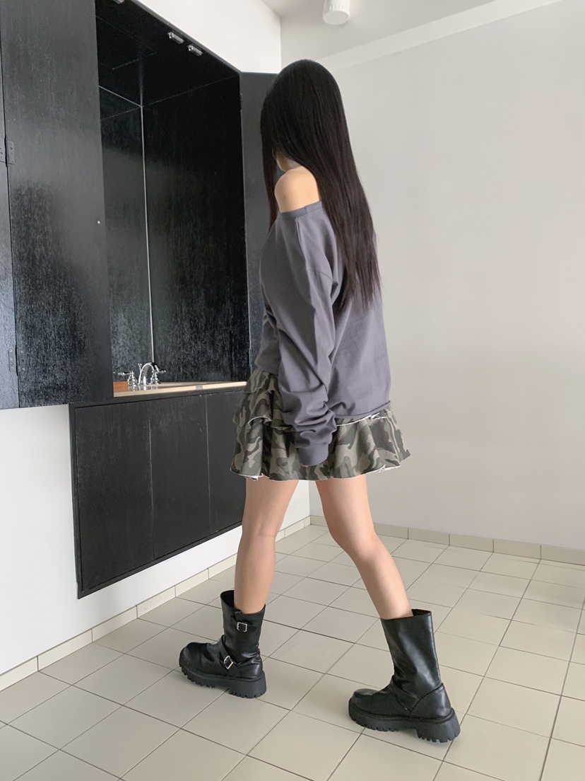 RE:OPENING㊣東大門代購女士新品職業26春夏時尚人氣長袖T恤RE:OPENING長袖T恤