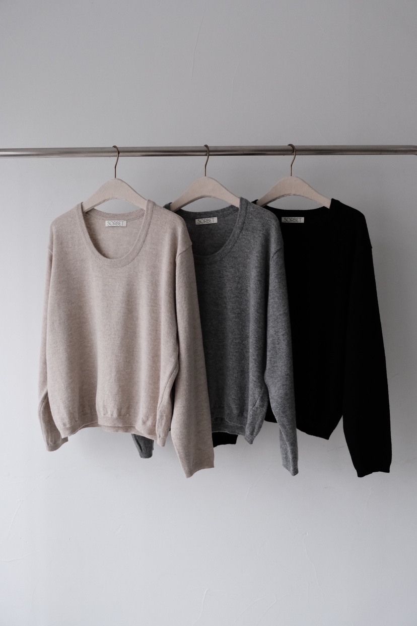 SORBET/FLAT WHITE韓國直郵㊣女士新款真品熱賣26春夏針織衫SORBET/FLAT WHITE針織衫