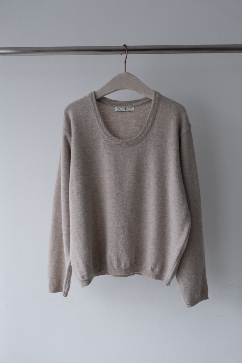 SORBET/FLAT WHITE韓國直郵㊣女士新款真品熱賣26春夏針織衫SORBET/FLAT WHITE針織衫圖色1