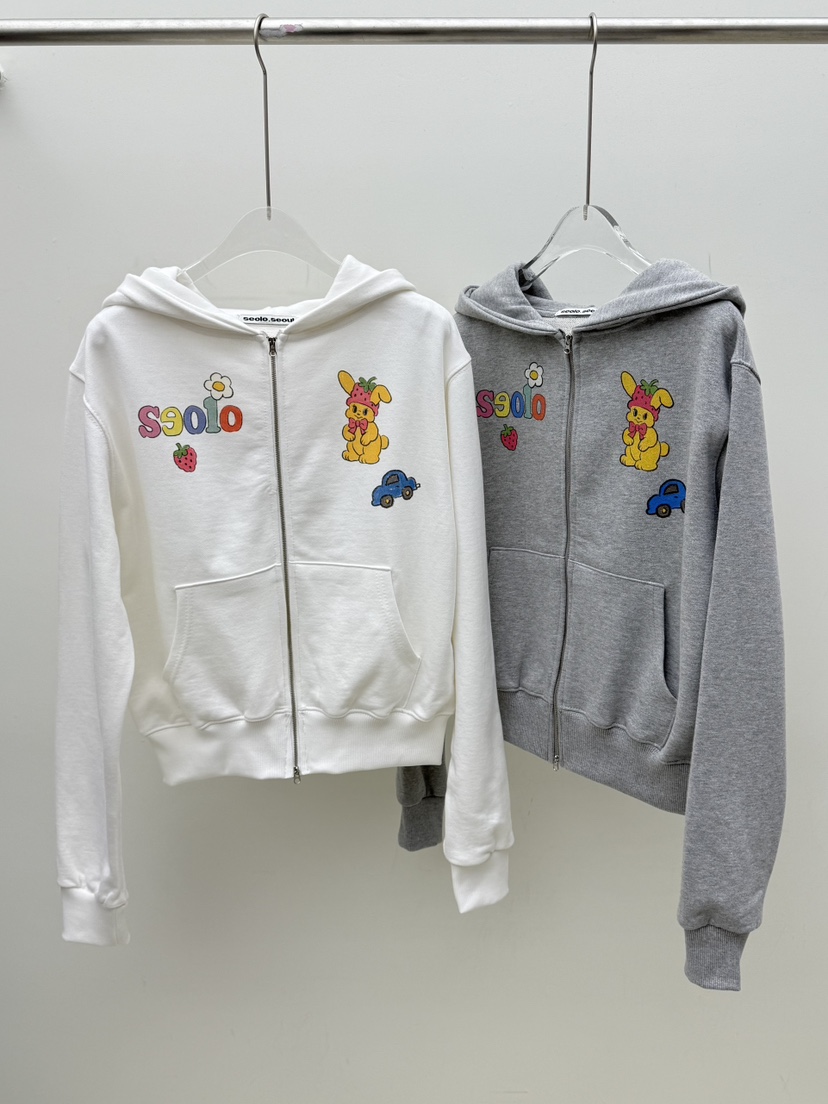 SEOLO韓國直郵㊣女士新款26春夏時尚熱賣休閑職業夾克連帽衫Seolo seoul夾克