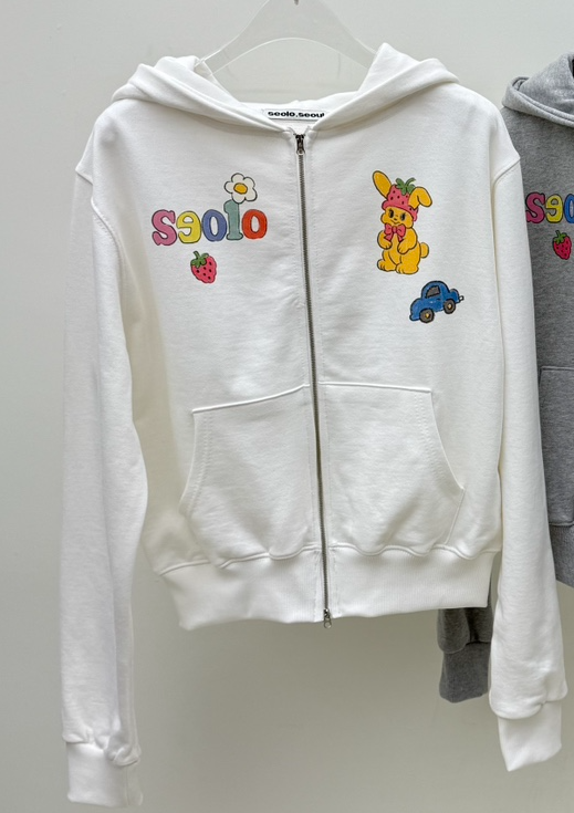 SEOLO韓國直郵㊣女士新款26春夏時尚熱賣休閑職業夾克連帽衫Seolo seoul夾克圖色2