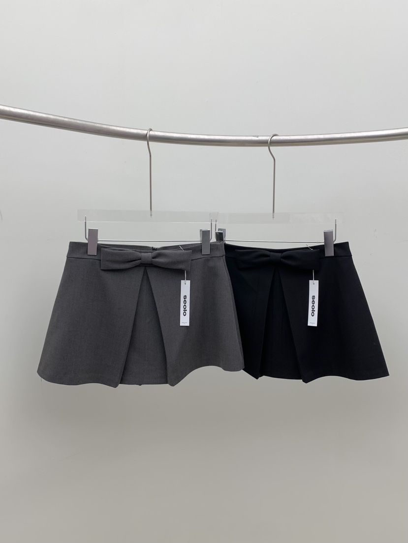 SEOLO韓國直郵㊣女士新款真品熱賣26春夏職業休閑人氣推薦短裙Seolo seoul短裙