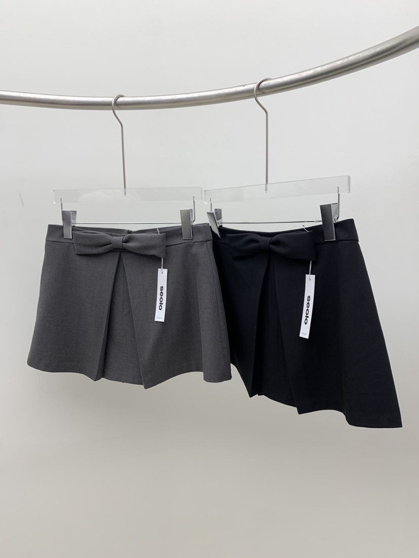 SEOLO韓國直郵㊣女士新款真品熱賣26春夏職業休閑人氣推薦短裙Seolo seoul短裙