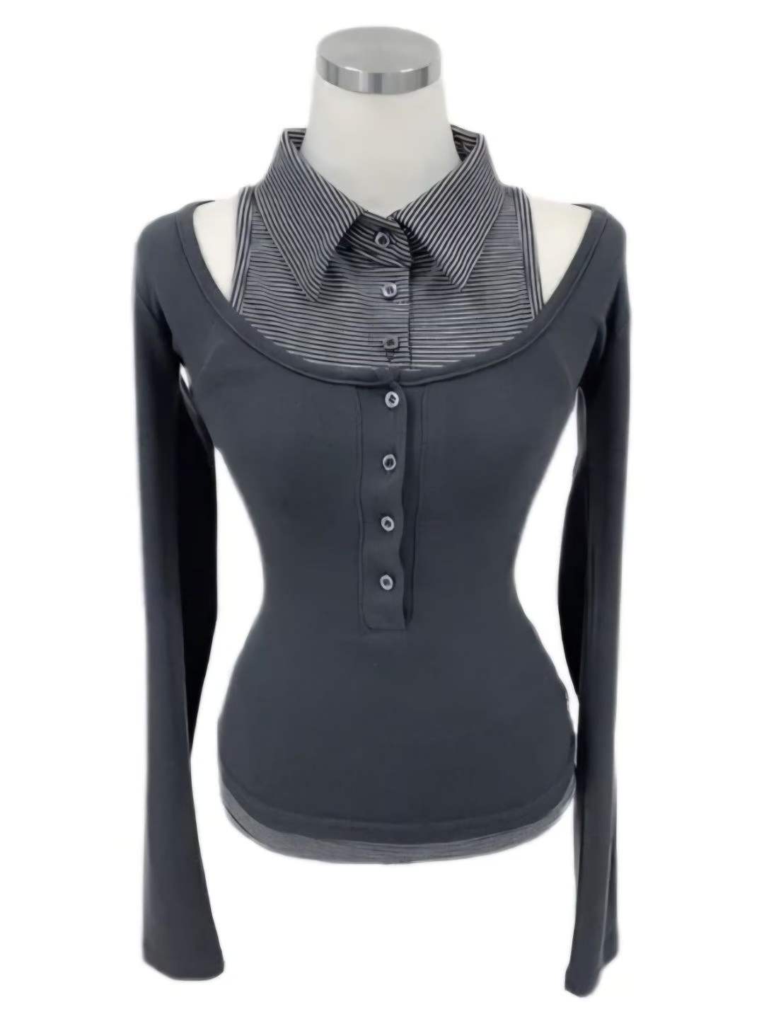 MEILLEUR㊣東大門代購女士新品人氣推薦熱賣真品休閑長袖T恤MEILLEUR長袖T恤圖色1