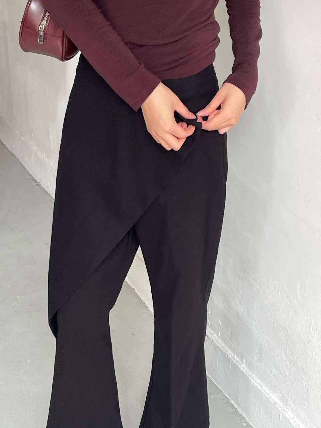 AWESOME-ot韓國直郵㊣女士新品人氣26春夏休閑熱賣職業裙褲AWESOME-ot裙褲