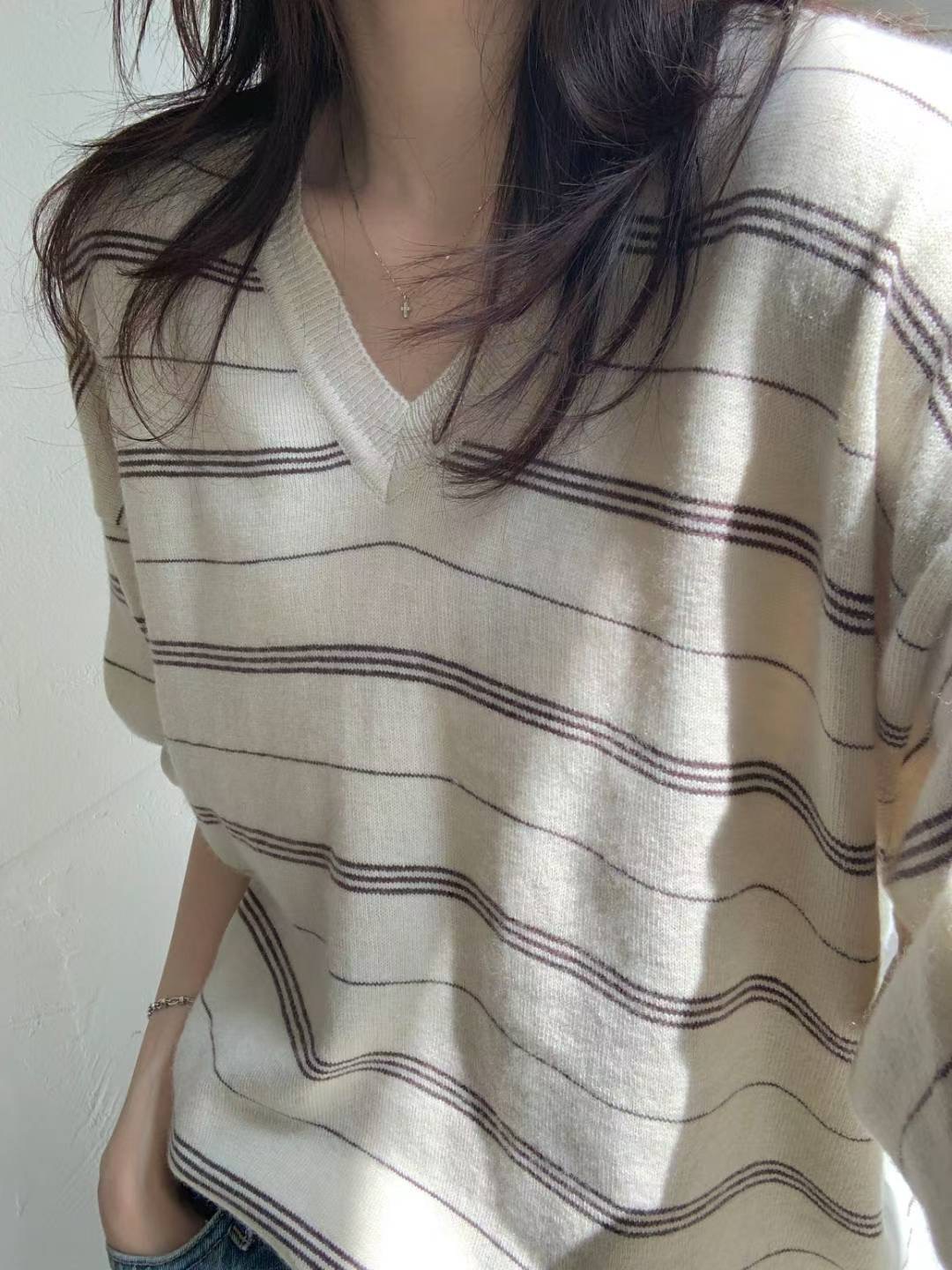 POMELO韓國直郵㊣女裝新品熱賣推薦真品休閑人氣26春夏針織衫POMELO針織衫