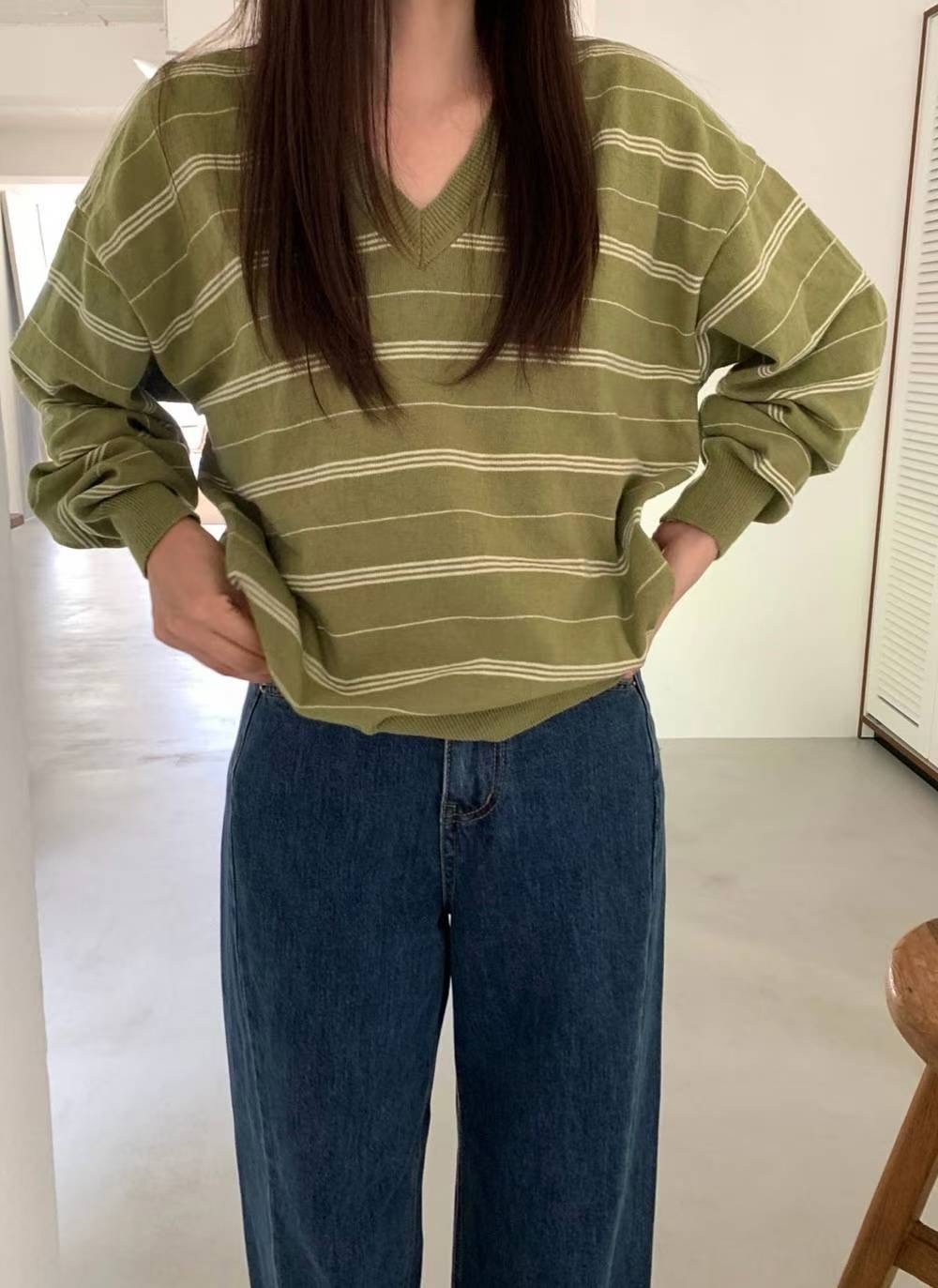 POMELO韓國直郵㊣女裝新品熱賣推薦真品休閑人氣26春夏針織衫POMELO針織衫圖色2