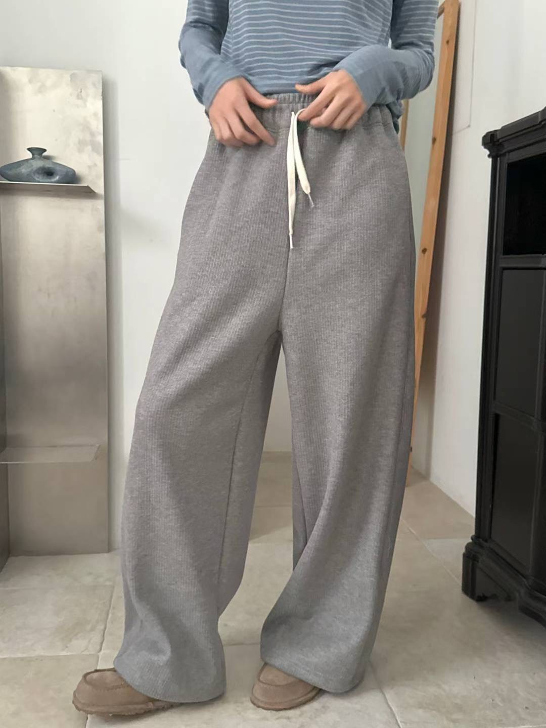 POMELO韓國代購㊣女士新款時尚真品熱賣休閑26春夏人氣休閑褲POMELO休閑褲圖色1