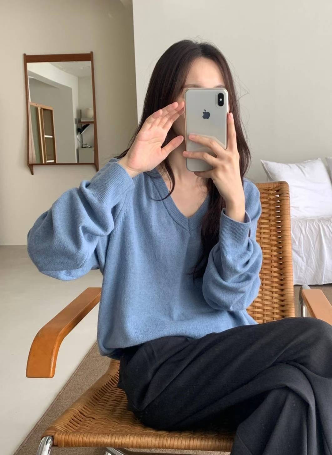 POMELO韓國直郵㊣女裝新品人氣職業26春夏時尚真品推薦針織衫POMELO針織衫