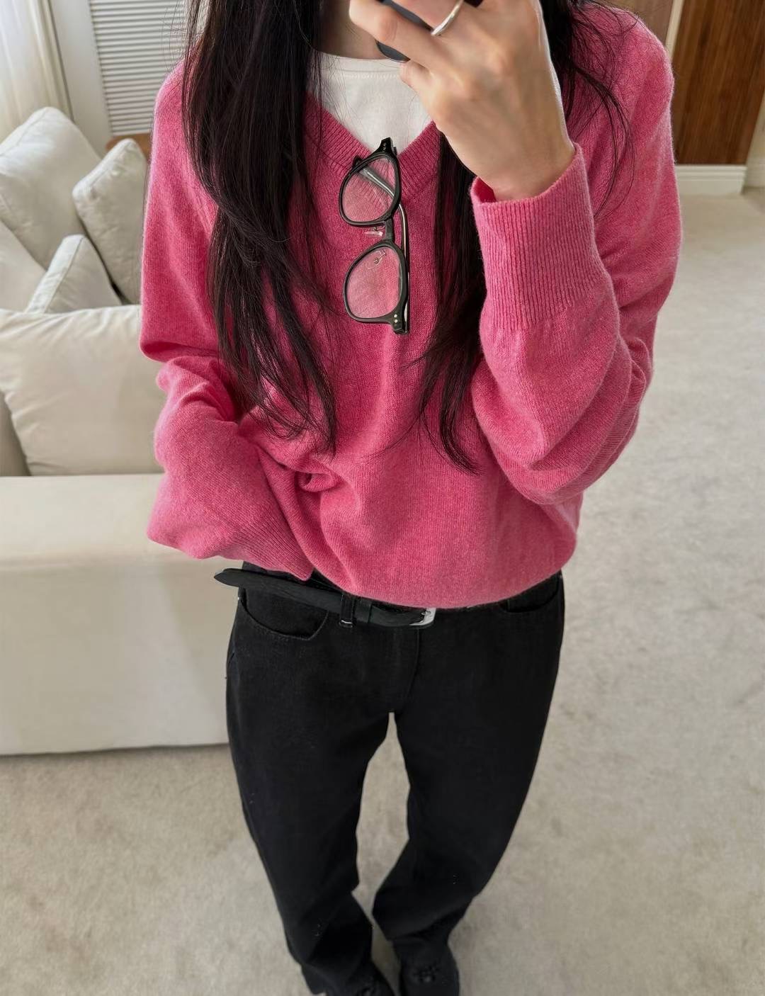 POMELO韓國直郵㊣女裝新品人氣職業26春夏時尚真品推薦針織衫POMELO針織衫圖色4