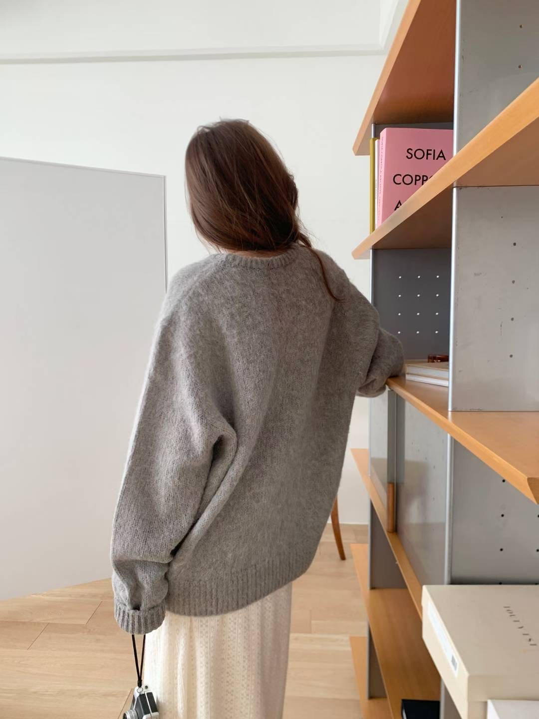 POMELO㊣東大門代購女裝新品時尚推薦熱賣26春夏休閑真品毛衣POMELO毛衣