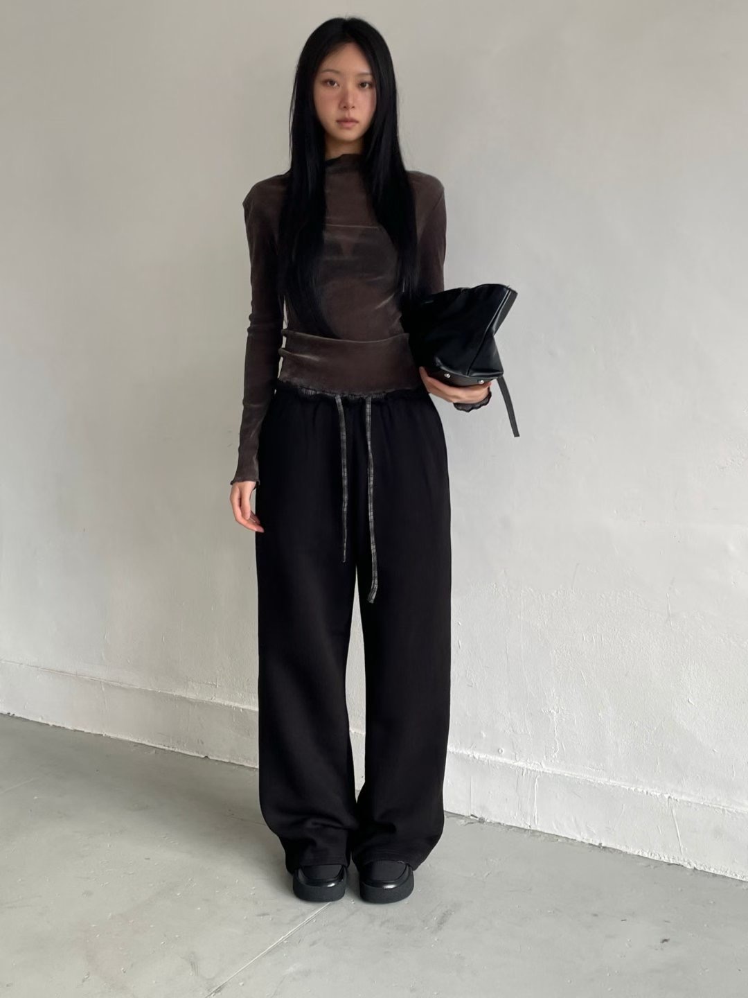 AWESOME-ot㊣東大門代購女裝新品熱賣休閑真品時尚推薦休閑褲AWESOME-ot休閑褲圖色2