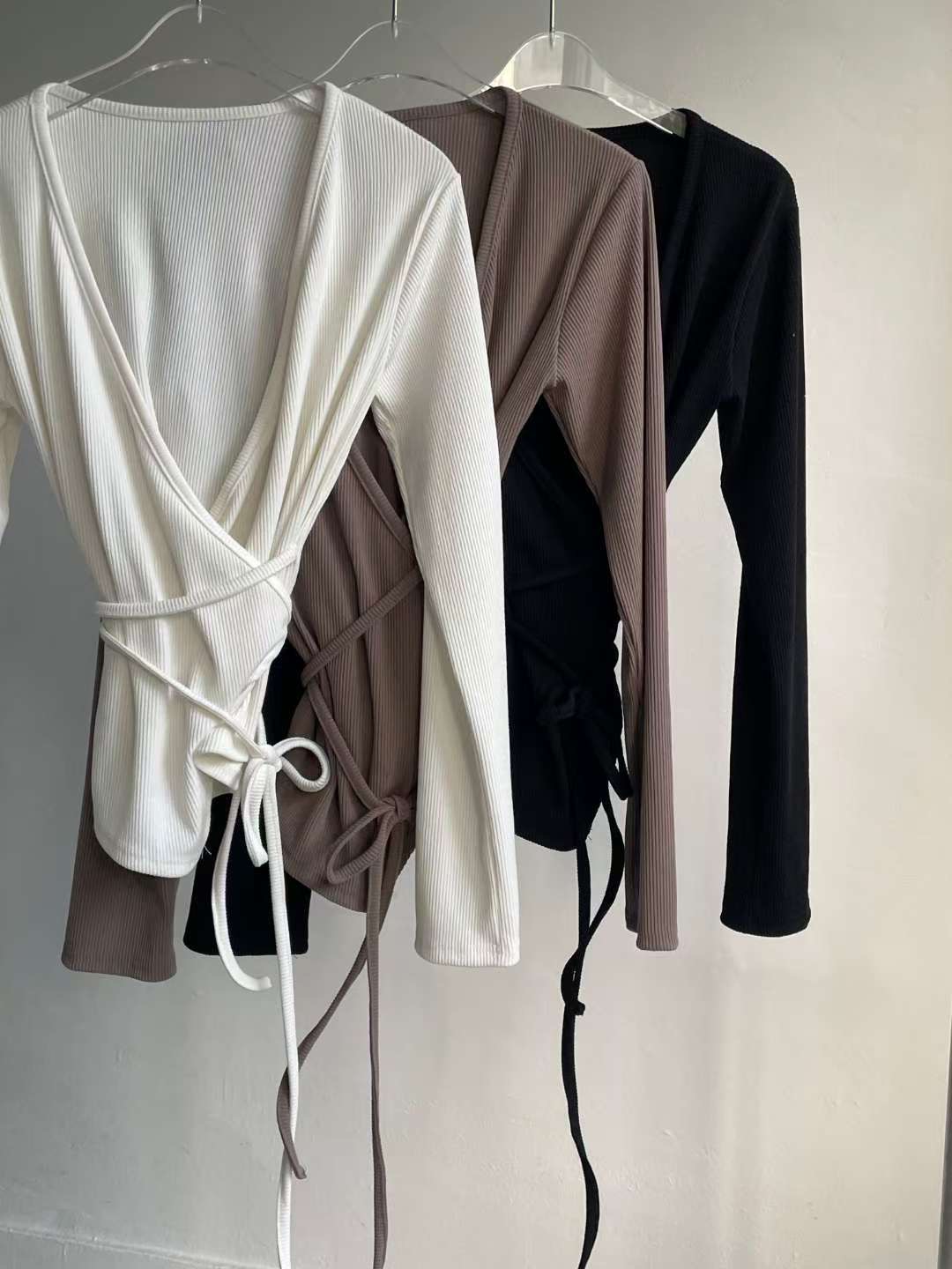 AWESOME-ot㊣東大門代購女裝新品人氣真品職業推薦長袖T恤AWESOME-ot長袖T恤