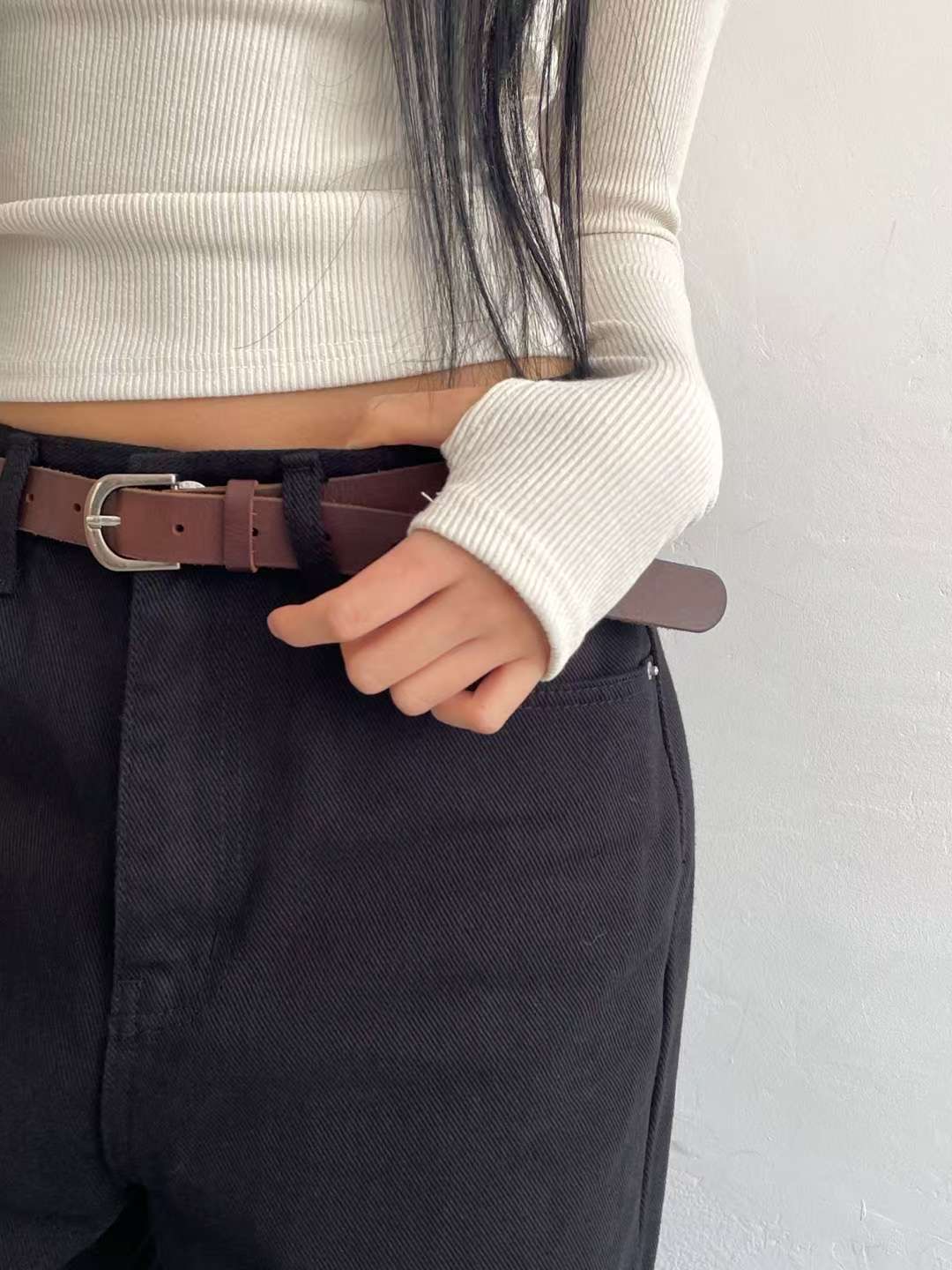 AWESOME-ot㊣東大門實拍女士新品推薦熱賣26春夏真品長袖T恤AWESOME-ot長袖T恤