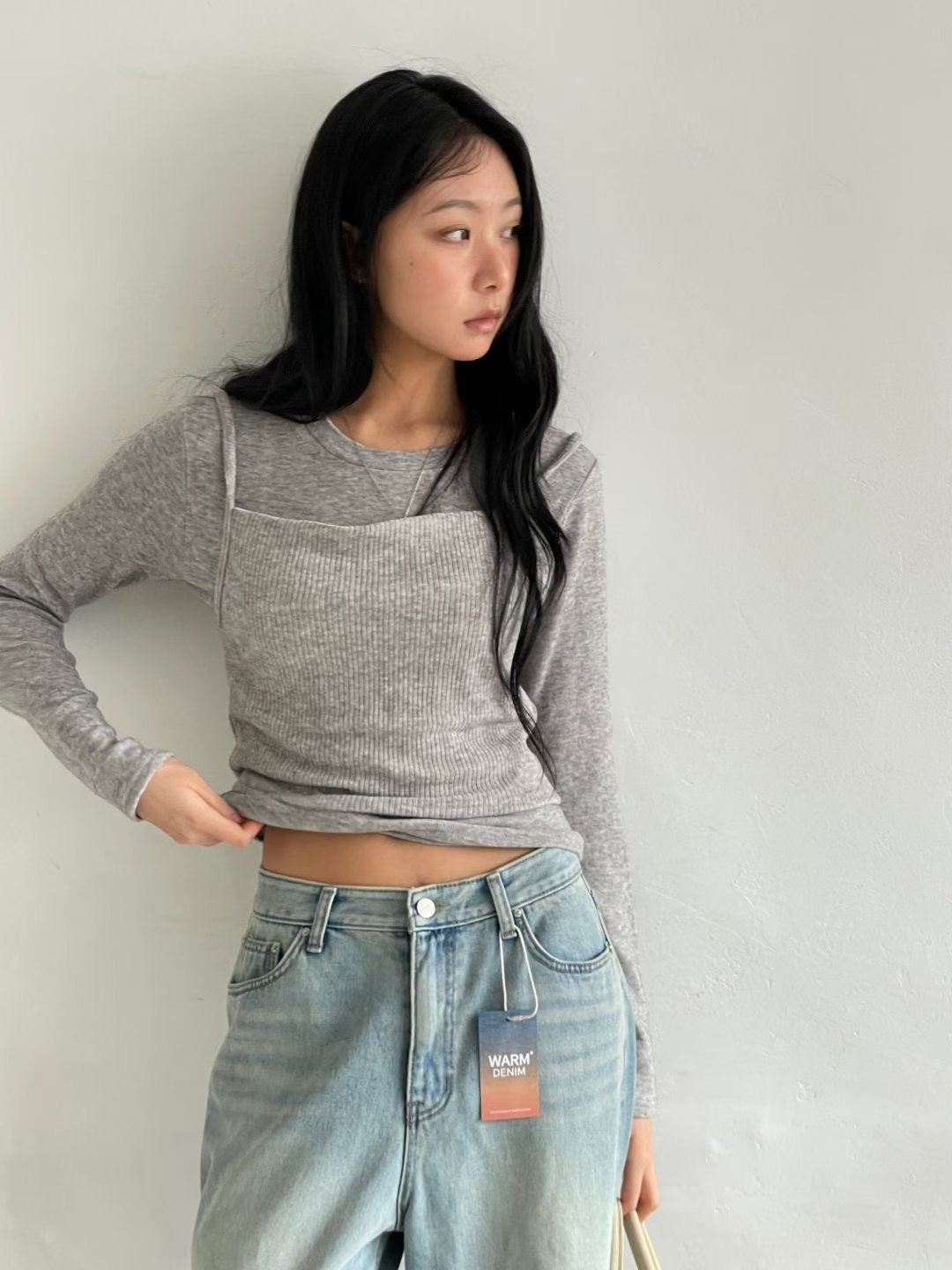 AWESOME-ot韓國直郵㊣女裝新款休閑熱賣26春夏人氣真品套裝AWESOME-ot套裝圖色1