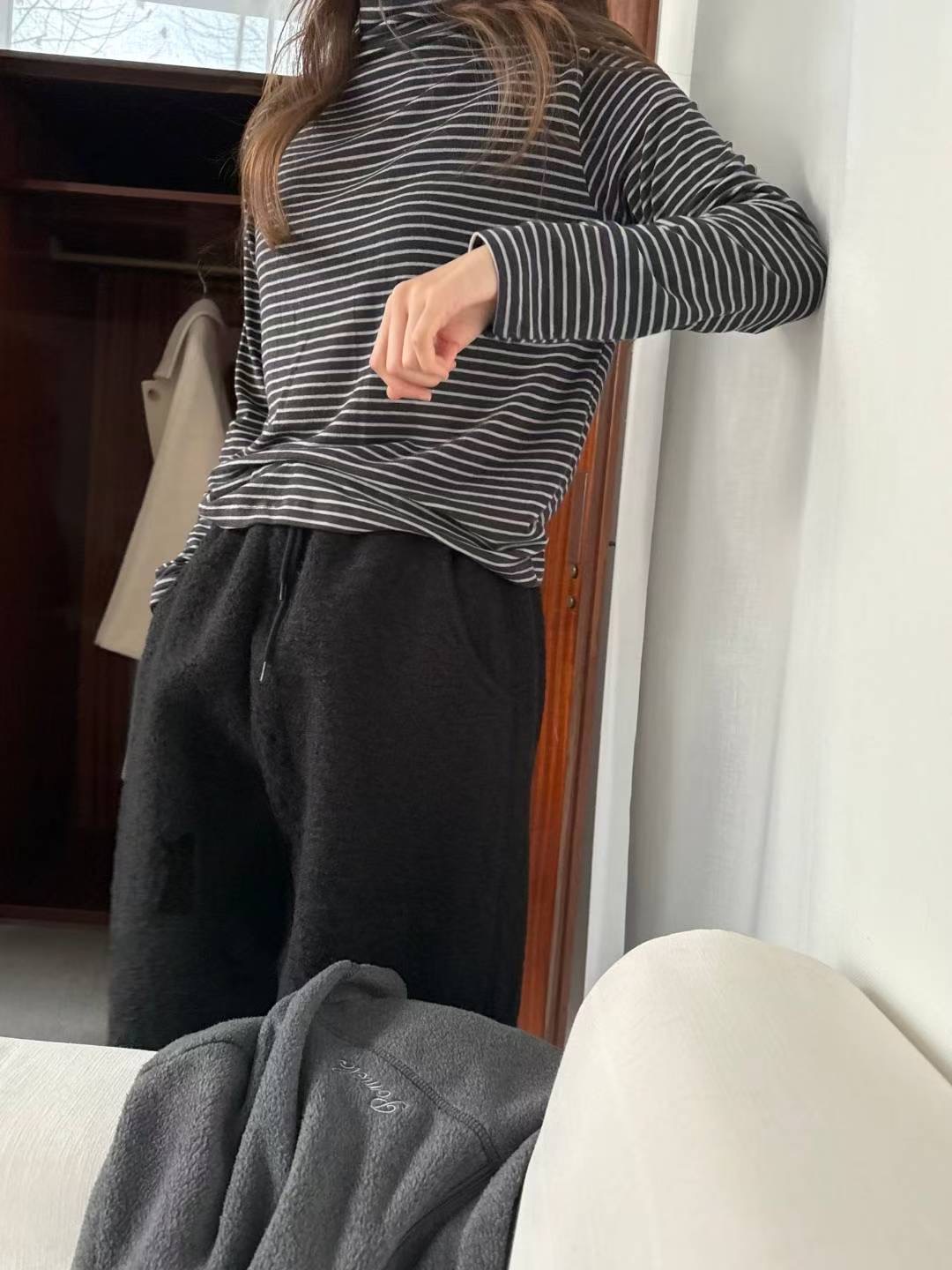 POMELO東大門直郵㊣女士新款時尚人氣26春夏真品職業長袖T恤POMELO長袖T恤圖色2