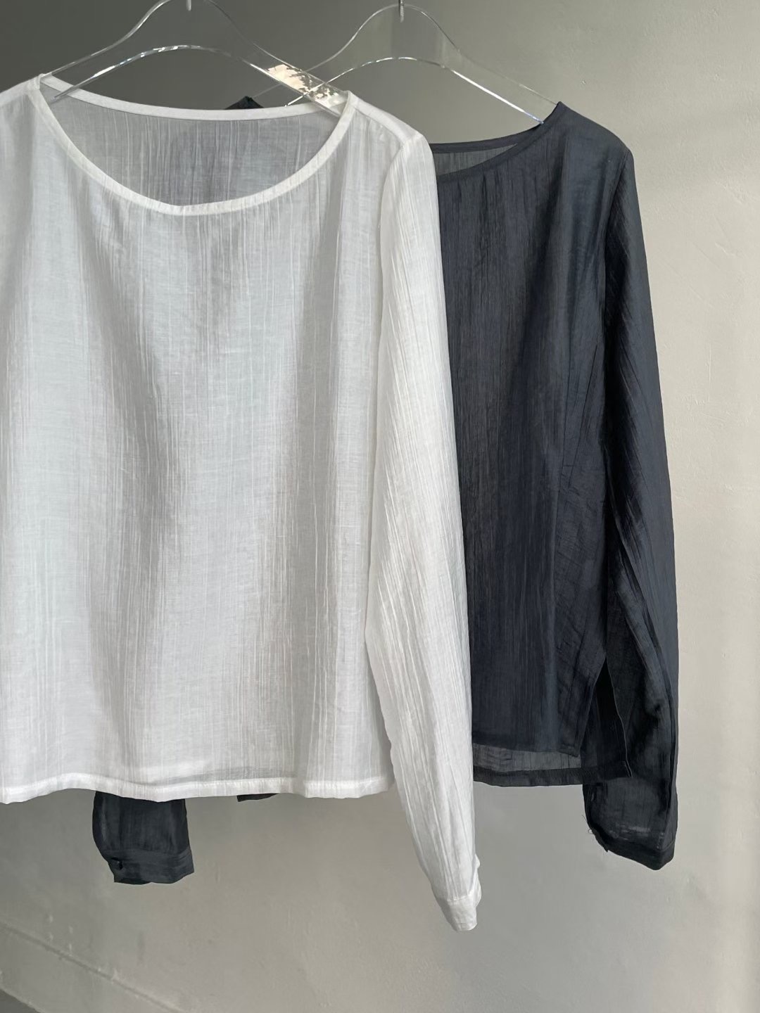 AWESOME-ot韓國直郵㊣女士新款職業時尚休閑襯衫蕾絲衫兩件套AWESOME-ot襯衫/蕾絲衫