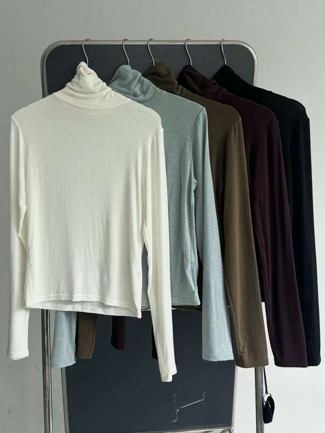 AWESOME-ot㊣東大門實拍女士新品休閑26春夏熱賣推薦長袖T恤AWESOME-ot長袖T恤圖色5左五色