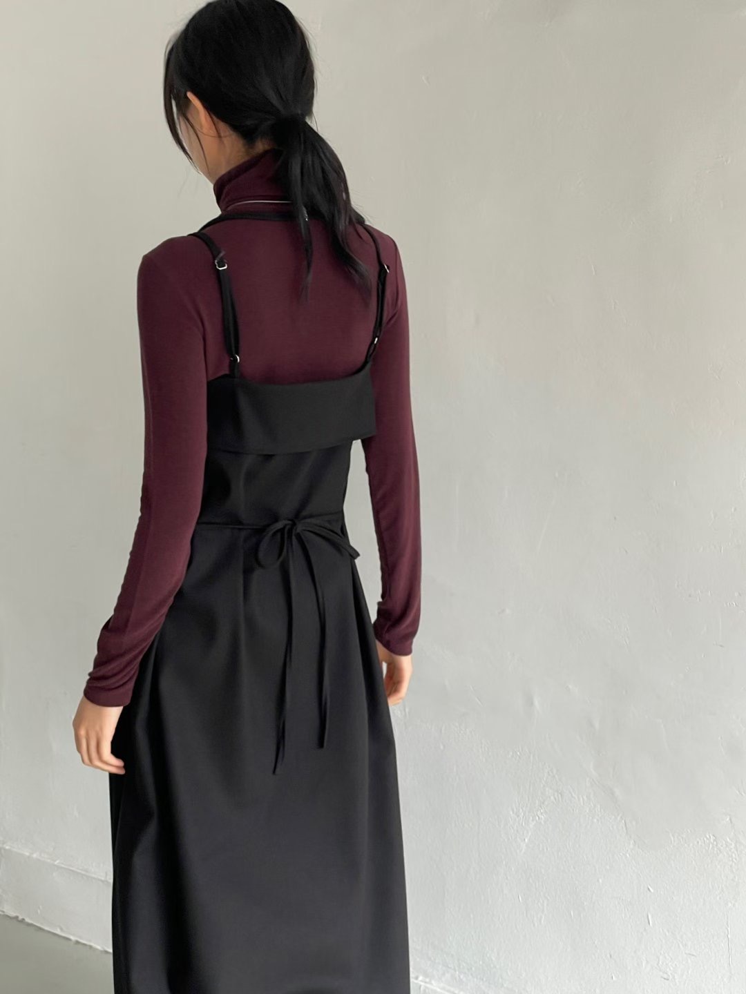 AWESOME-ot韓國直郵㊣女裝新款休閑職業真品連衣裙不含內搭AWESOME-ot連衣裙