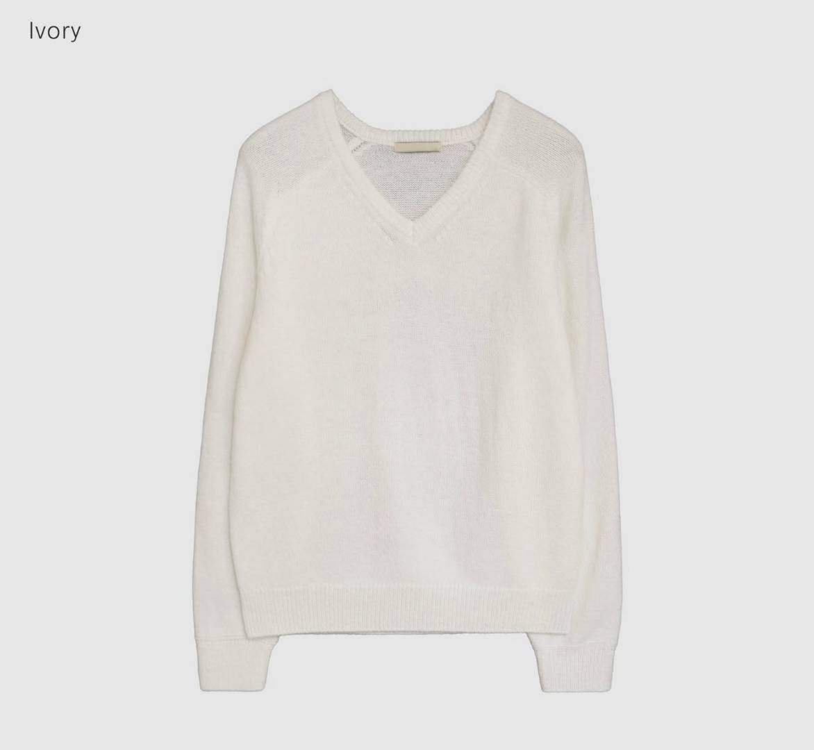 POMELO㊣東大門代購女裝新品熱賣真品職業時尚針織衫馬海毛POMELO針織衫圖色3