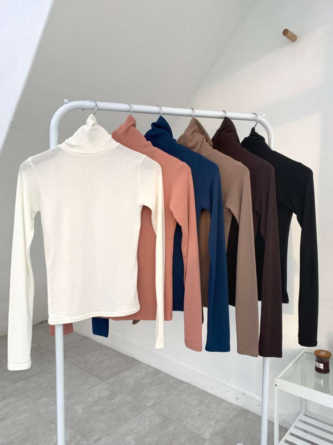 AWESOME-ot韓國代購㊣女裝新款休閑熱賣職業推薦人氣長袖T恤AWESOME-ot長袖T恤圖色5左五色