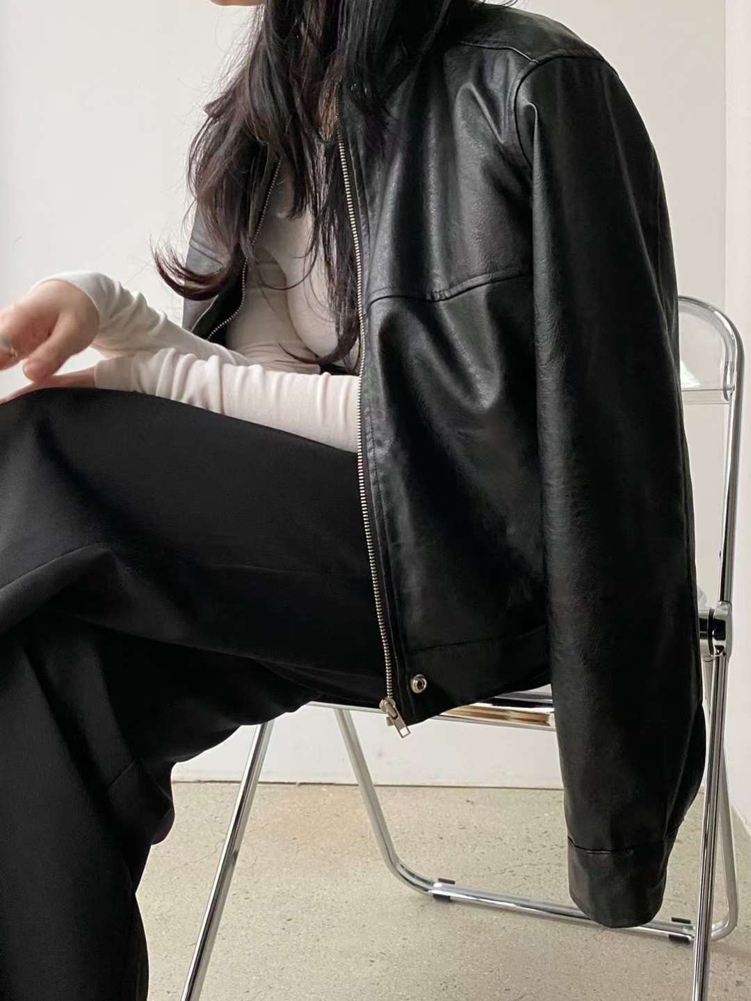 AWESOME-ot韓國直郵㊣女士新款時尚推薦26春夏休閑人氣夾克AWESOME-ot夾克