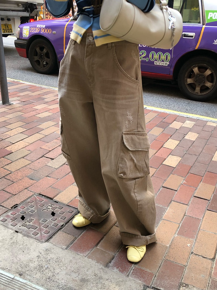 MADE-P㊣東大門代購女裝新品推薦真品職業熱賣人氣時尚休閑褲MADE-P休閑褲