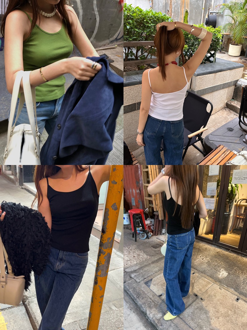 MADE-P韓國直郵㊣女士新款休閑熱賣26春夏推薦真品吊帶背心MADE-P吊帶/背心